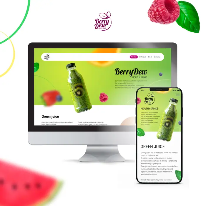 Berry Dew – אתר